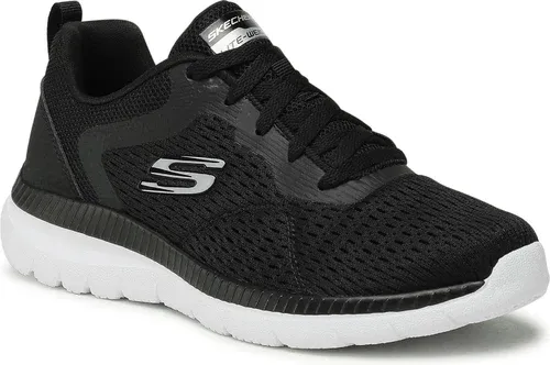Topánky SKECHERS - Quick Path 12607/BKW Black/White