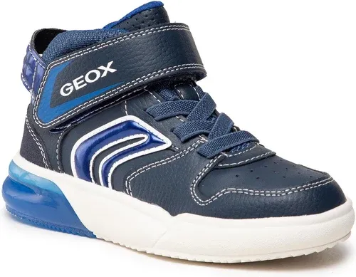 Šnurovacia obuv Geox - J Grayjay B. A J169YA 0BU11 C4226 D Navy/Royal