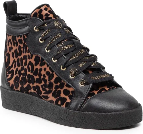 Sneakersy BALDOWSKI - D03713-6797-002 Skóra Czarna/Nairobi Rudy