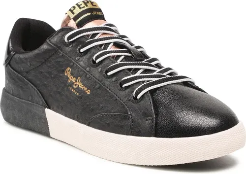 Sneakersy PEPE JEANS - Kioto Astrid PLS31237 Black 999