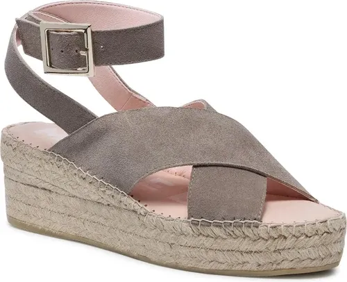 Espadrilky MANEBI - Wedges W Belt W 1.9 Wb Vintage Taupe 1