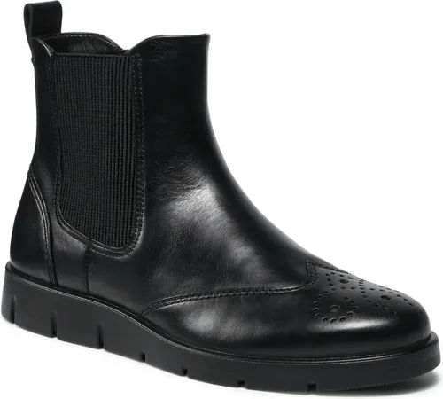 Kotníková obuv s elastickým prvkom ECCO - Bella 28235301001 Black