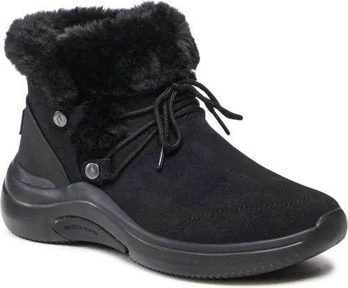 Členkové čižmy SKECHERS - On-The-Go Midtown 144271/BBK Black