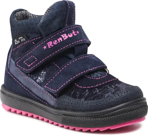 Členková obuv RENBUT - 13-1552 Rentex Granat/Fantazja