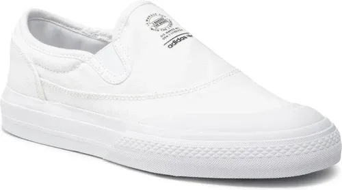 Topánky adidas - Nizza Rf Slip S23725 Ftwwht/Ftwwht/Cblack