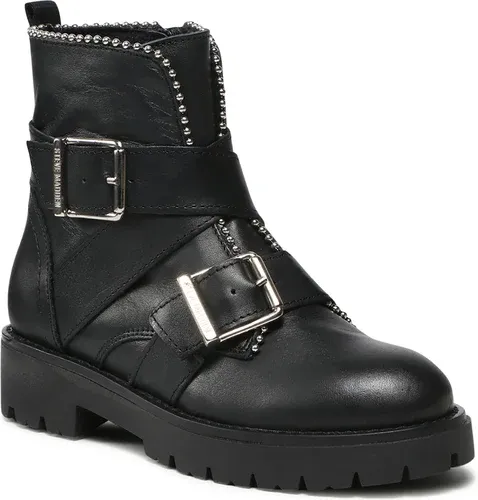 Čižmy STEVE MADDEN - Jhoofy SM15000141-03001-017 Black Leather
