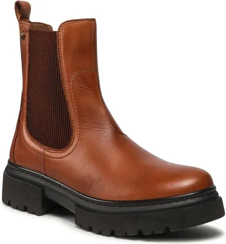 Členkové čižmy SALAMANDER - Belina 32-61402-04 Cognac