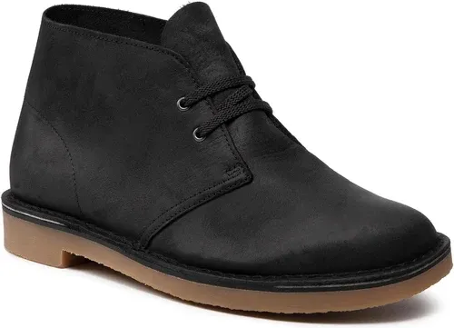 Členková obuv CLARKS - Bushacre 3 261535297 Black Leather
