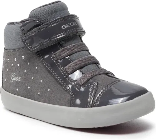 Členková obuv GEOX - B Gisli G. A B161MA 0AU02 C9002 S Dk Grey