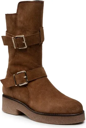 Členkové čižmy VIGUERA - 8065 Tabac