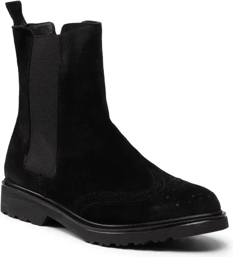 Kotníková obuv s elastickým prvkom VIGUERA - 8115 Negro