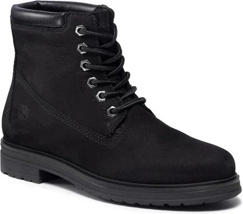 Členkové čižmy TIMBERLAND - Hannover Hill TB0A2KSV0011 Black Nubuck