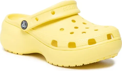 Šľapky CROCS - Classic Platform Clog W 206750-7HD Banana