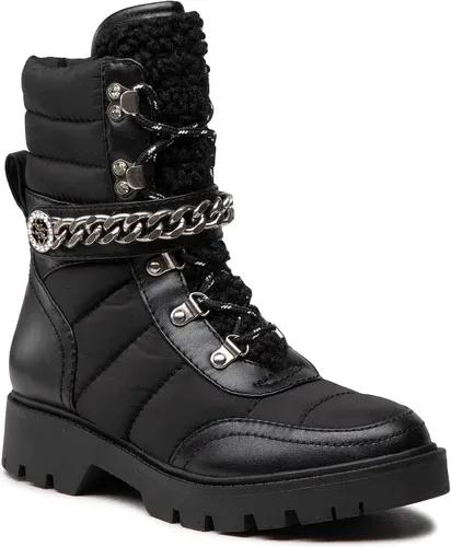 Členkové čižmy GUESS - FL8RSD FAB10 BLACK