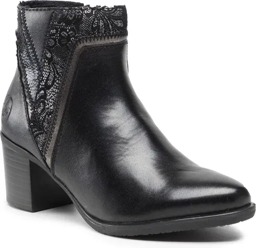 Členkové čižmy RIEKER - Y2063-00 Schwarz Kombi