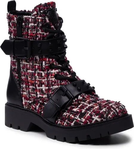 Členkové čižmy GUESS - FL8RD4 FAP10 BLKRE
