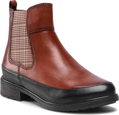 Členkové čižmy JANA - 8-25407-27 Cognac 305