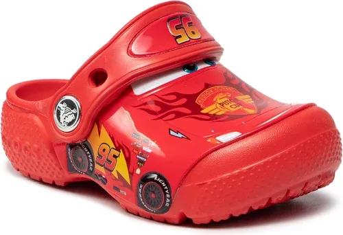 Šľapky Crocs - Crocsfunlab Cars Clog K 204116 Flame