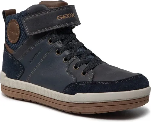 Sneakersy Geox - J Charz B. Babx A J16F3A 043ME C4220 D Navy/Lt Brown