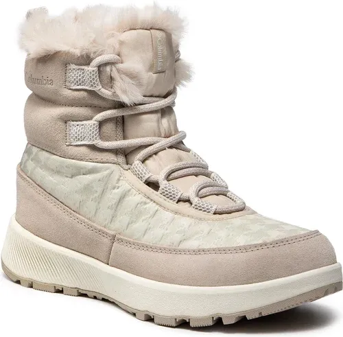 Členkové čižmy COLUMBIA - Slopeside Peak Luxe BL5106 Dark Stone/Sea Salt 279
