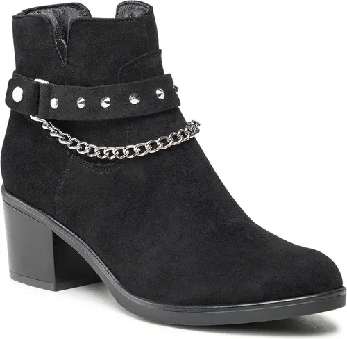 Členkové čižmy JENNY FAIRY - LS5293-08 Black