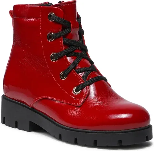 Čižmy Flamingo - AS01500 Czerwony Naplak