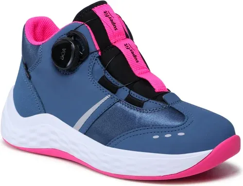 Šnurovacia obuv Superfit - GORE-TEX 1-009533-8010 D Blau/Rosa
