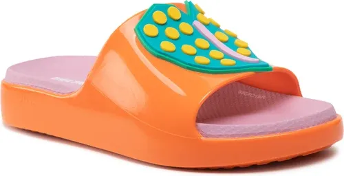 Šľapky Melissa - Mini Melissa Cloud Slide + Fab 33451 Orange/Pink 54165