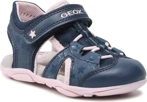 Sandále GEOX - B S. Agasim G. D B150ZD 014CE CB4E8 M Lt Navy/Pink