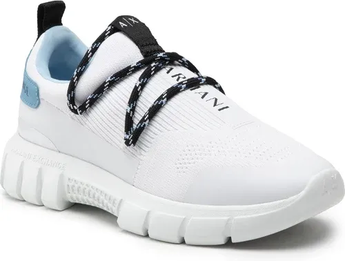 Sneakersy ARMANI EXCHANGE - XDX083 XV419 K656 Op.White/Sky