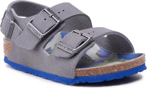 Sandále BIRKENSTOCK - Milano Kinder 1022532 Camo Footbeds Gray