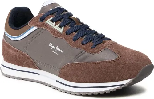 Sneakersy Pepe Jeans - Tour Classic PMS30773 Stag 884
