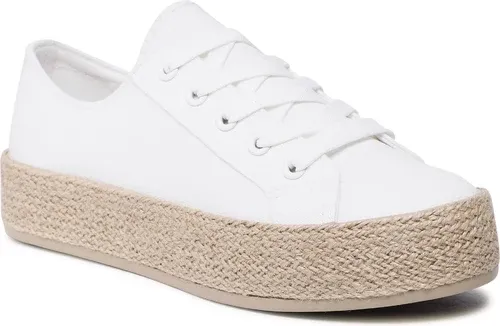 Espadrilky DEEZEE - WS19130-3 White 2