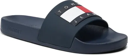 Šľapky TOMMY JEANS - Flag Pool Slide EN0EN01889 Twilight Navy C87