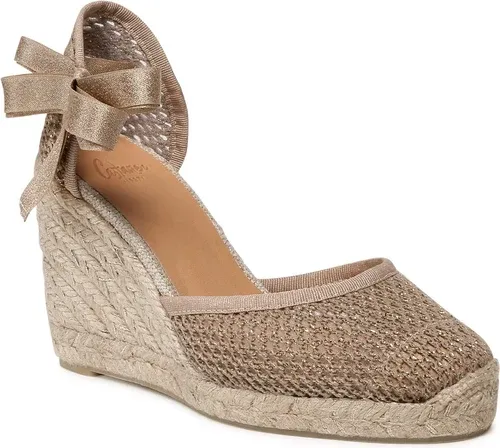 Espadrilky CASTAÑER - Coral/8/083 022630-4041 Tierra/Oro