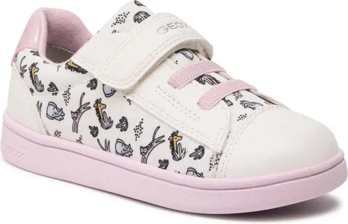 Sneakersy GEOX - B Djrock G. A B151WA 0AW54 C0406 S White/Pink
