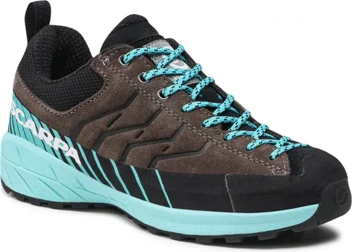 Trekingová obuv Scarpa - Mescalito Lace Kid 30472-353 S Titanium/Green Blue