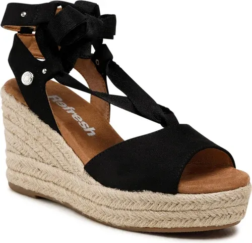 Espadrilky REFRESH - 79808 Negro
