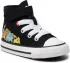 Plátenky Converse - Ctas Hi A01229C Black/Multi/White