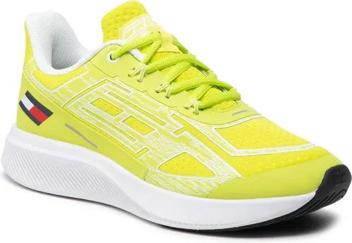 Sneakersy TOMMY HILFIGER - Ts Sport 4 Women FC0FC00036 Citrus Lime LSM