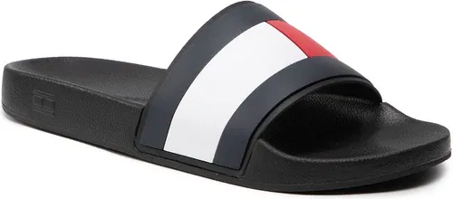 Šľapky Tommy Hilfiger - Rubber Th Flag Pool Slide FM0FM04263 Black BDS