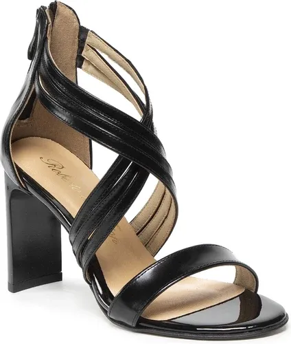 Sandále ROBERTO - 3138 Czarne Lico