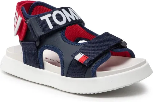 Sandále Tommy Hilfiger - Velcro Sandal T3B2-32257-0208 S Blue 800