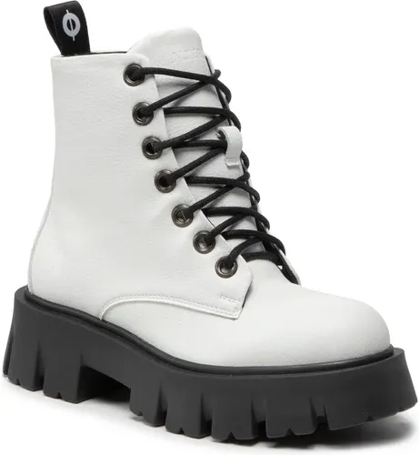 Členkové čižmy ALTERCORE - Bartel Vegan White