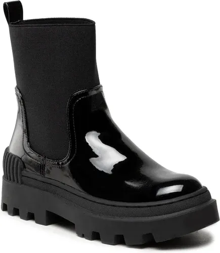 Členkové čižmy VERO MODA - Vmmillo Boot 10266654 Black