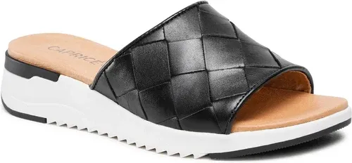 Šľapky CAPRICE - 9-27201-28 Black Nappa 022