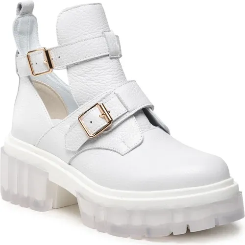 Členkové čižmy BALDACCINI - 1690500 Biały Groch