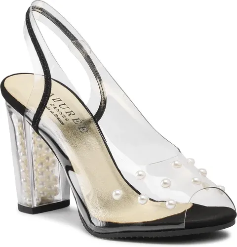 Sandále AZURÉE - Monius 98D Velours Noir