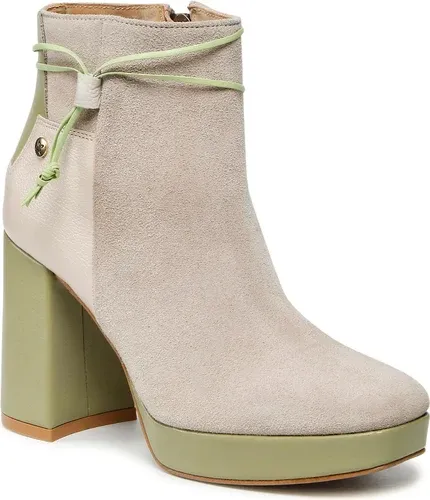 Členkové čižmy MACIEJKA - 05421-04/00-5 Beż