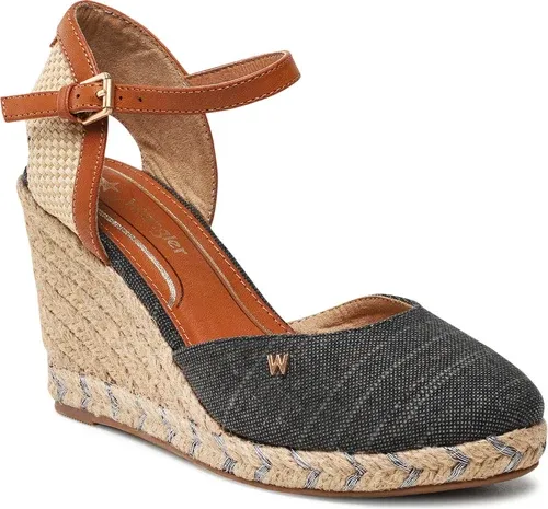 Espadrilky WRANGLER - Brava WL21590A Black 062